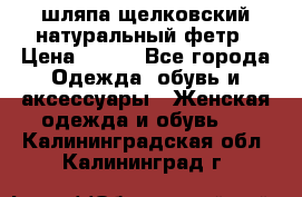 шляпа щелковский натуральный фетр › Цена ­ 500 - Все города Одежда, обувь и аксессуары » Женская одежда и обувь   . Калининградская обл.,Калининград г.